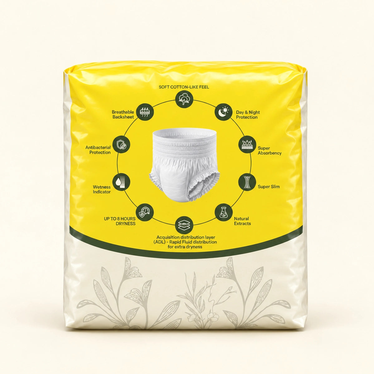 Adult Diapers - 10pcs